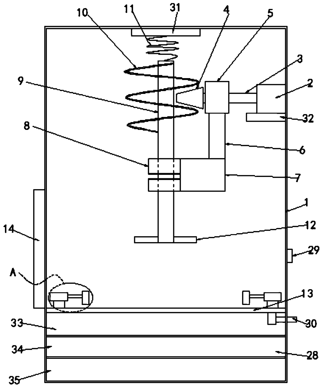 Textile fabric cleaning device