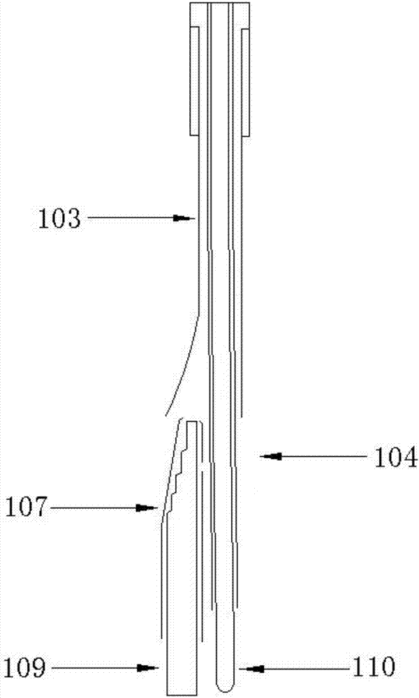 A design method for guidewire outlet of interventional therapy catheter