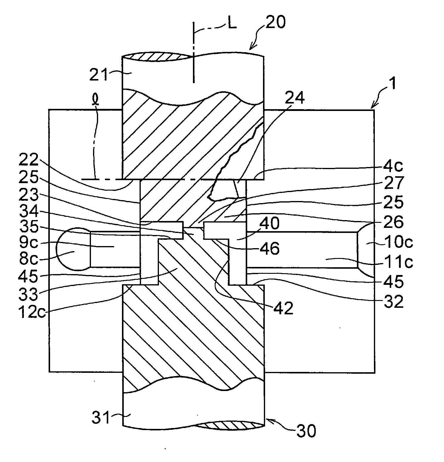 Method of production rack guide base body in rack and-pinion-type steering device and rack guide