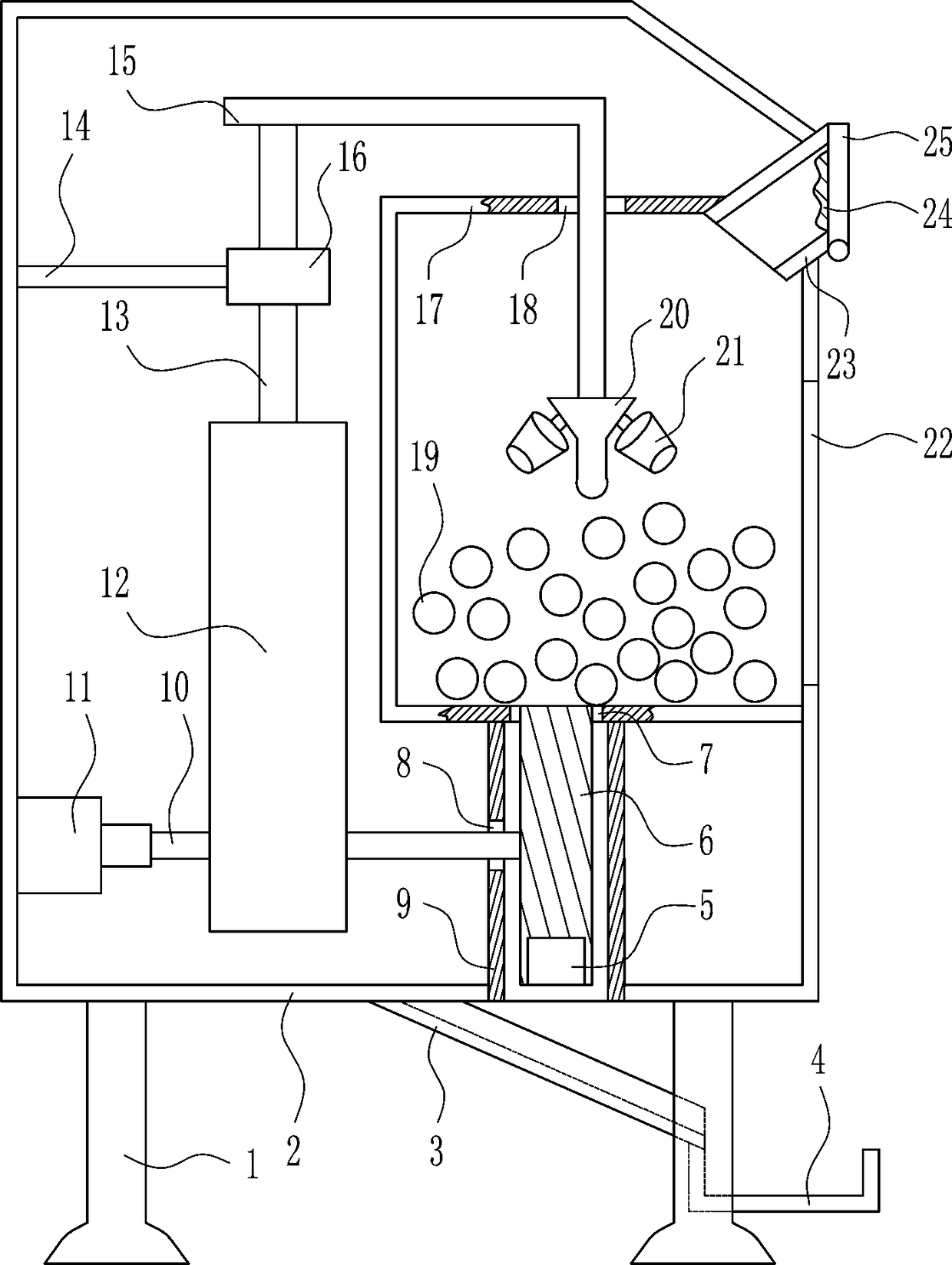 Number drawing question answering equipment for educational teaching