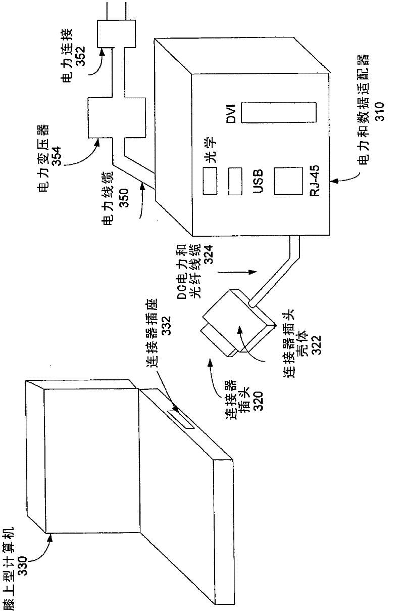Magnetic connector with optical signal path