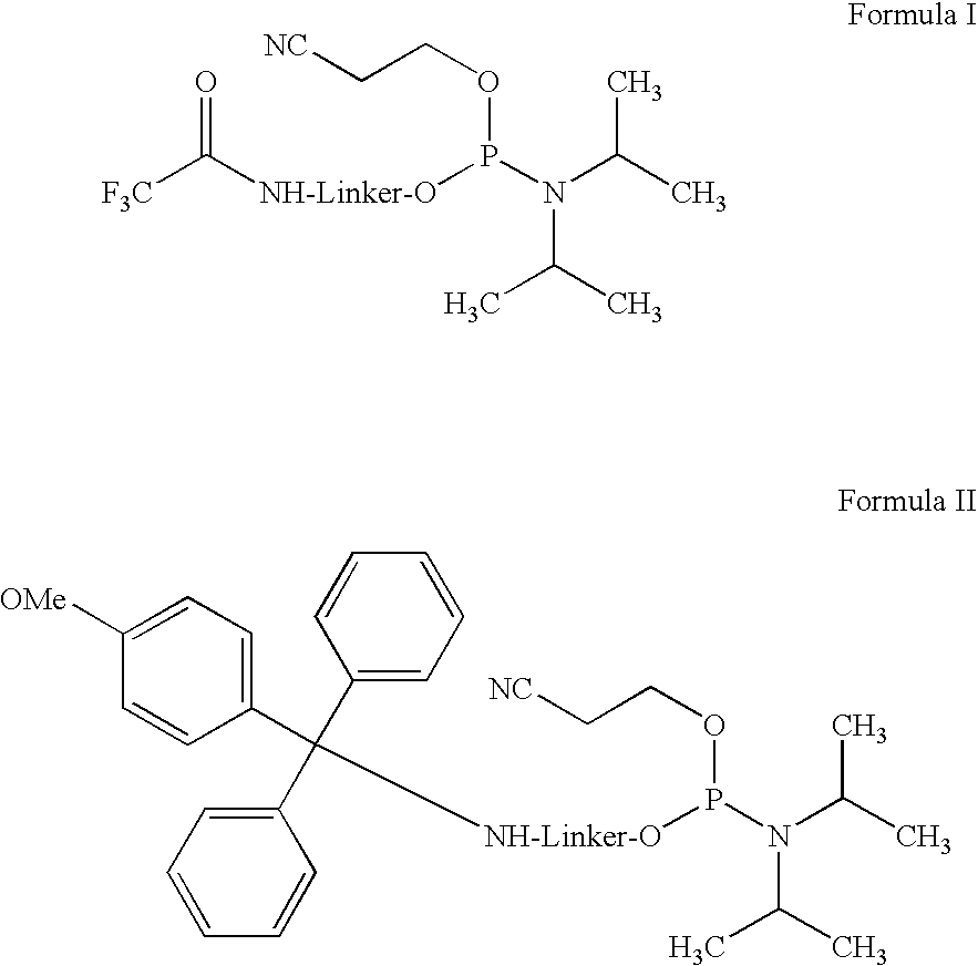 Amino or thiol linker building block for the synthesis of amino- or thiol-functionalized nucleic acids and methods of making and use thereof
