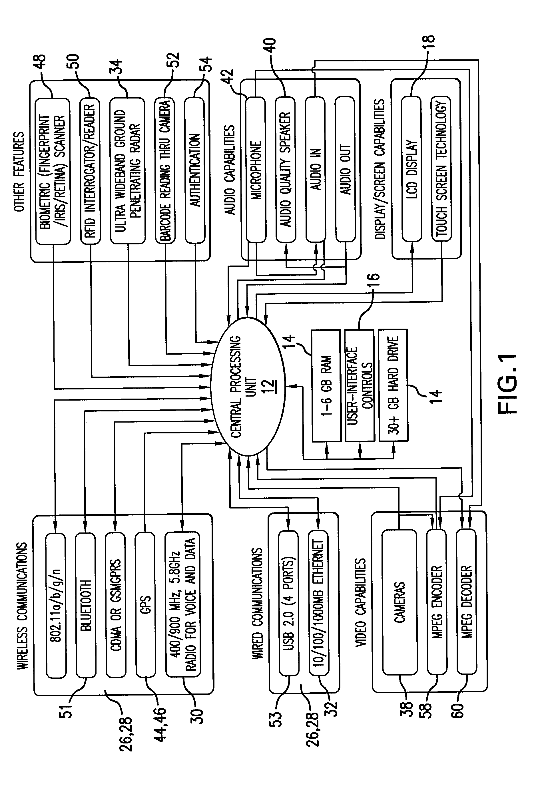 Device and method for digitally watermarking an image with data