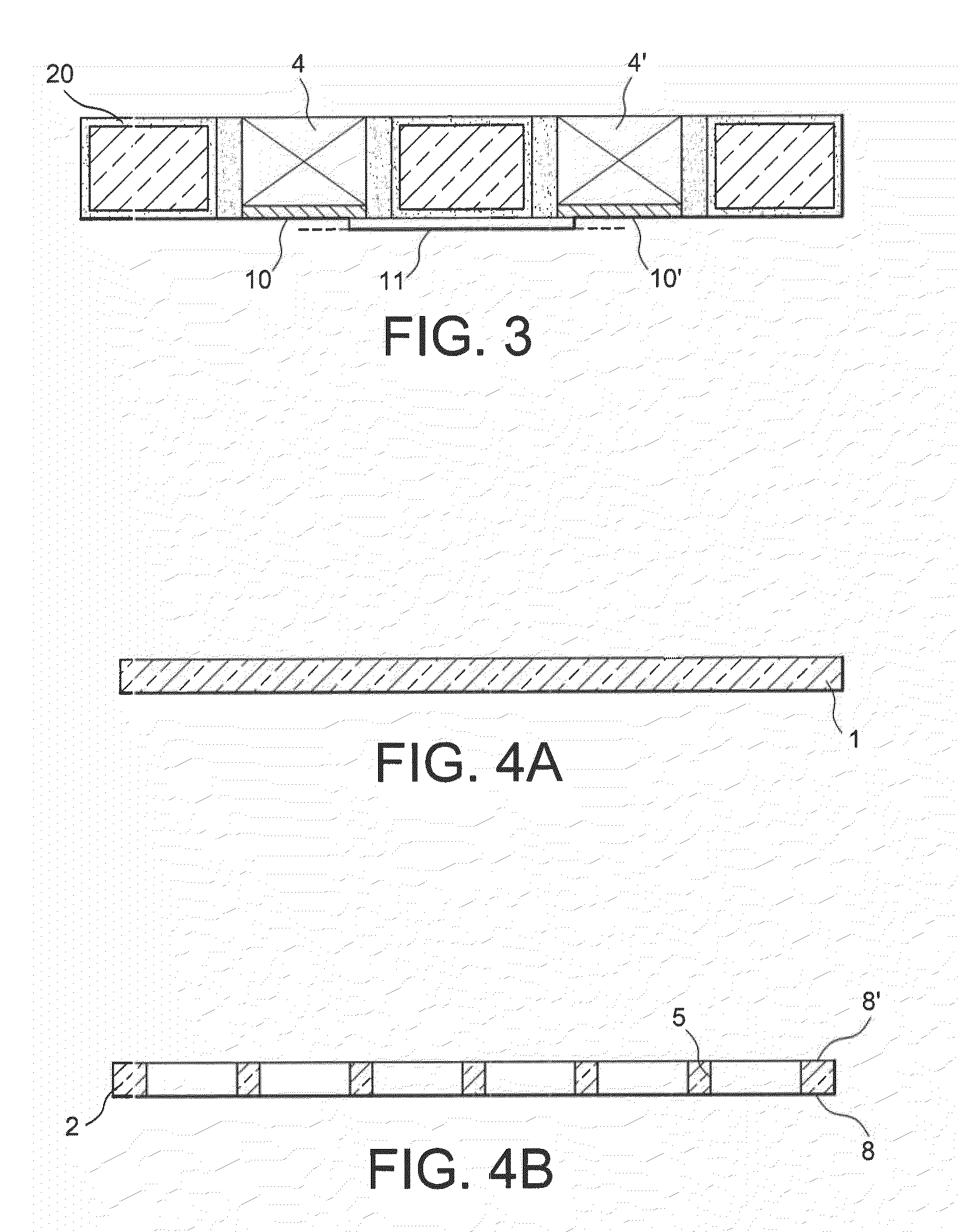 Integrated multicomponent device in a semiconducting die