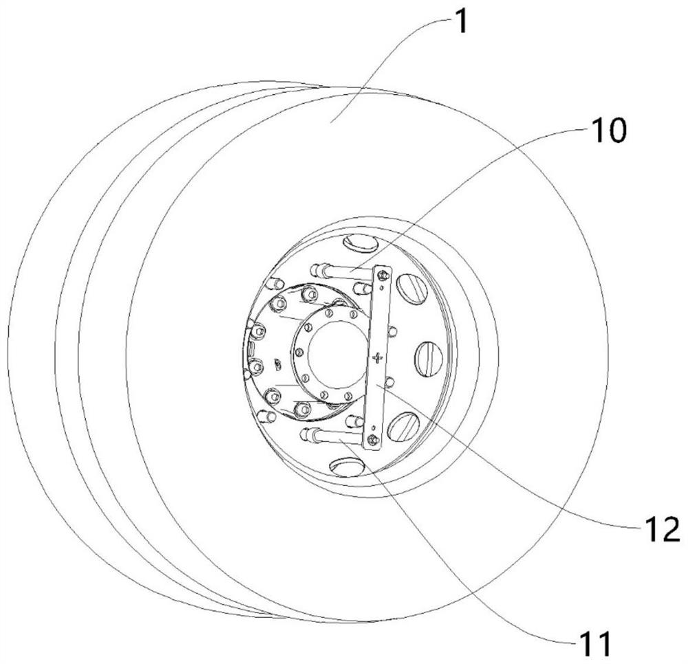 Multi-axle vehicle double-rear-axle parallelism detection and adjustment method