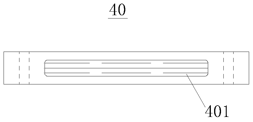 Rigid boundary film material tensioning and pre-tightening device and operation method thereof