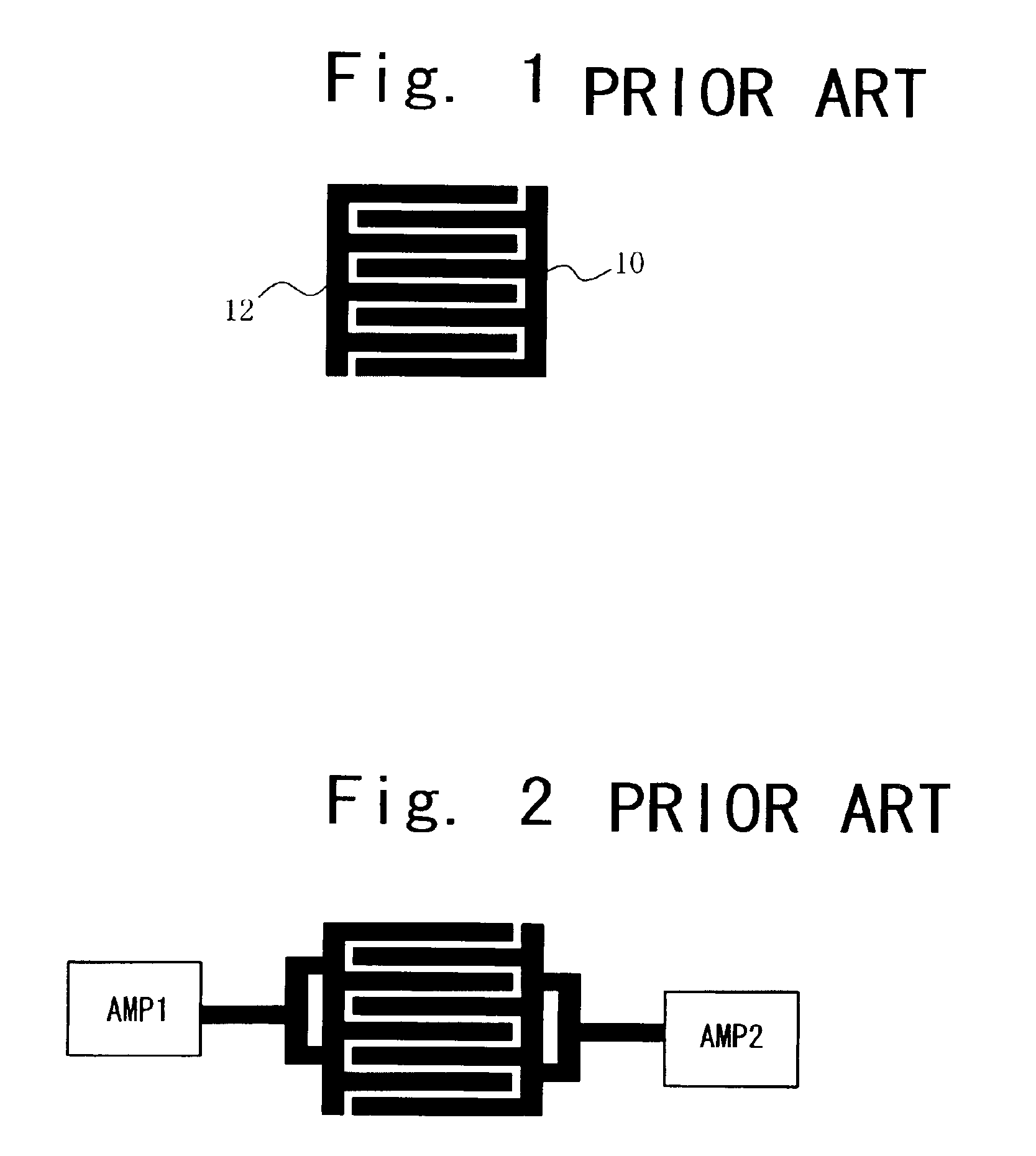 Device having interdigital capacitor