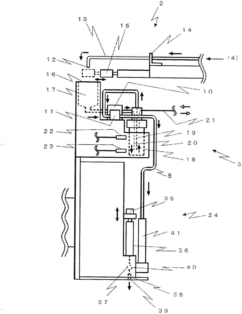 Automated liquid supply mechanism and coater provided with same