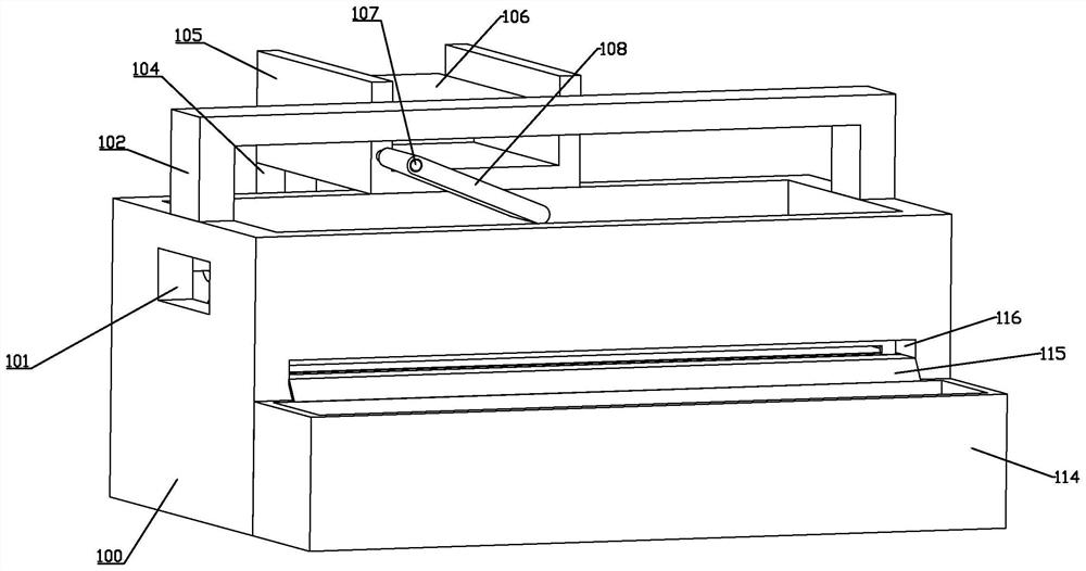 Water-saving rhizome food peeling machine