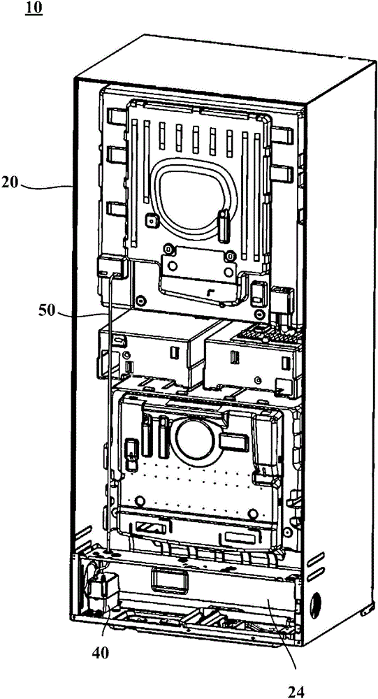 Refrigerating and freezing device