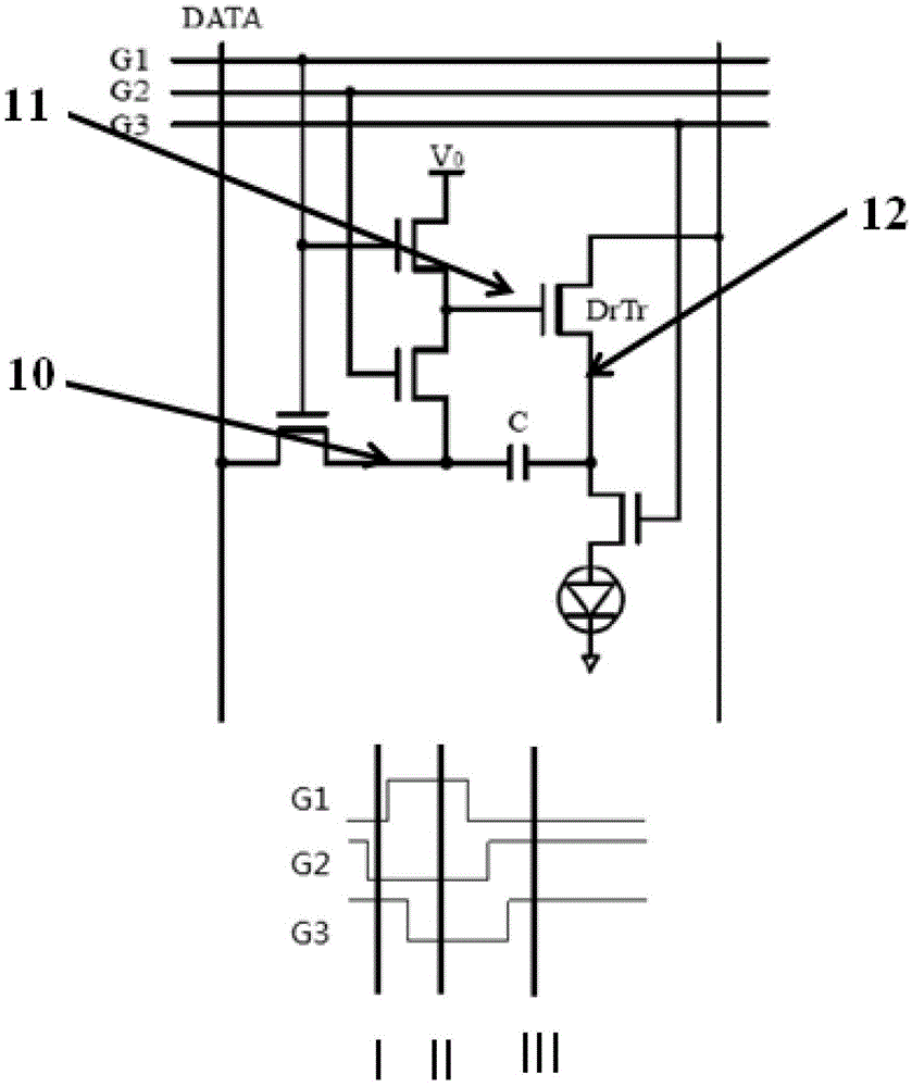 A pixel compensation circuit and display