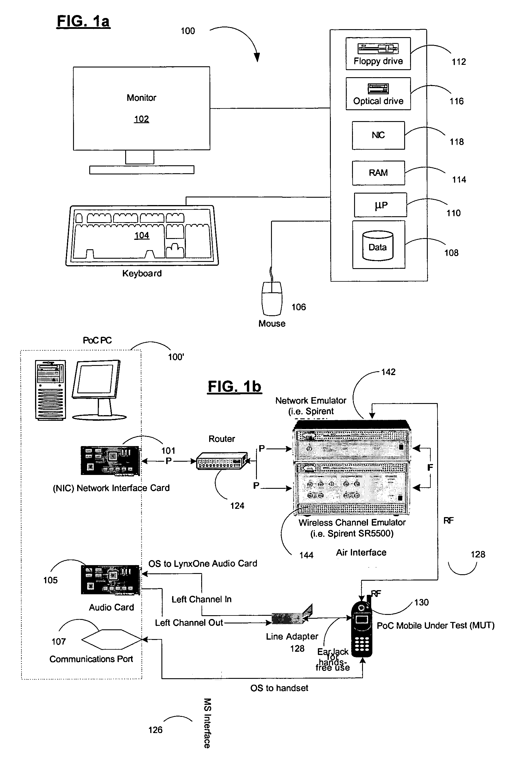 System and method for testing a packet data communications device