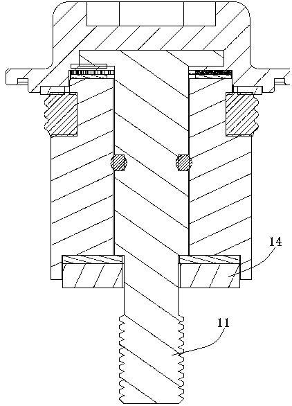 Rotation control component and novel manual service switch