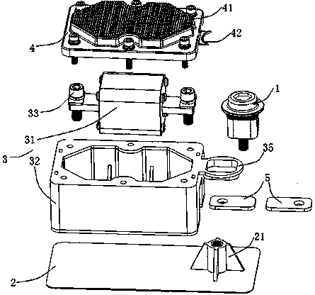 Rotation control component and novel manual service switch