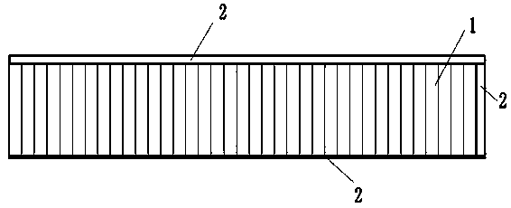 Prefabricated water treatment tank stainless steel corrugated plate module and manufacturing method thereof