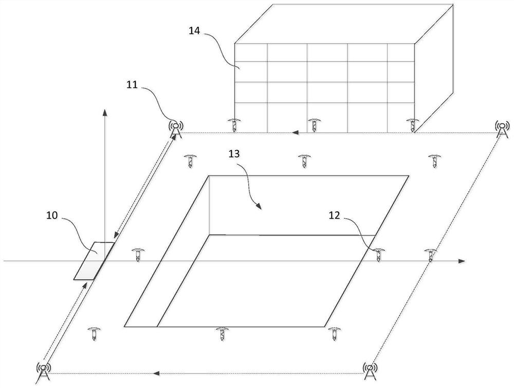 Detection management system and management method for intelligent construction site