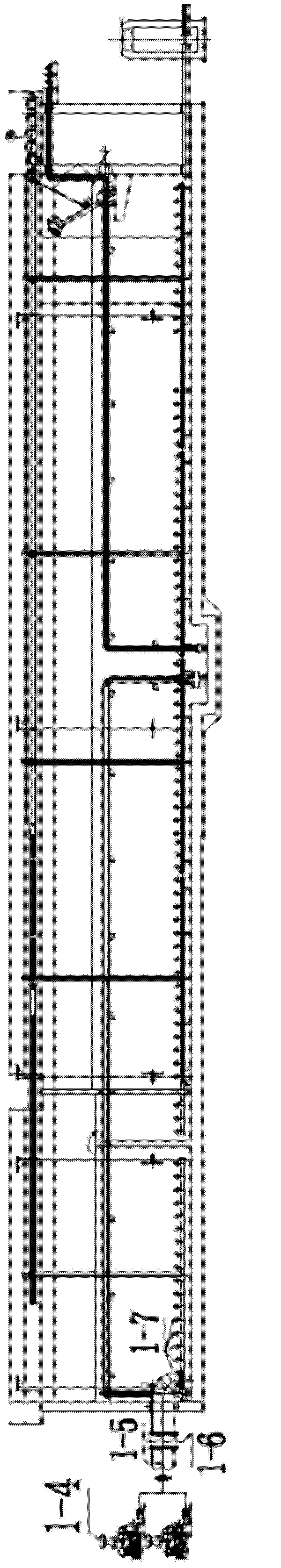 Reversed-order SBR (Sequencing Batch Reactor) water processing device and method for enhanced nitrogen removal
