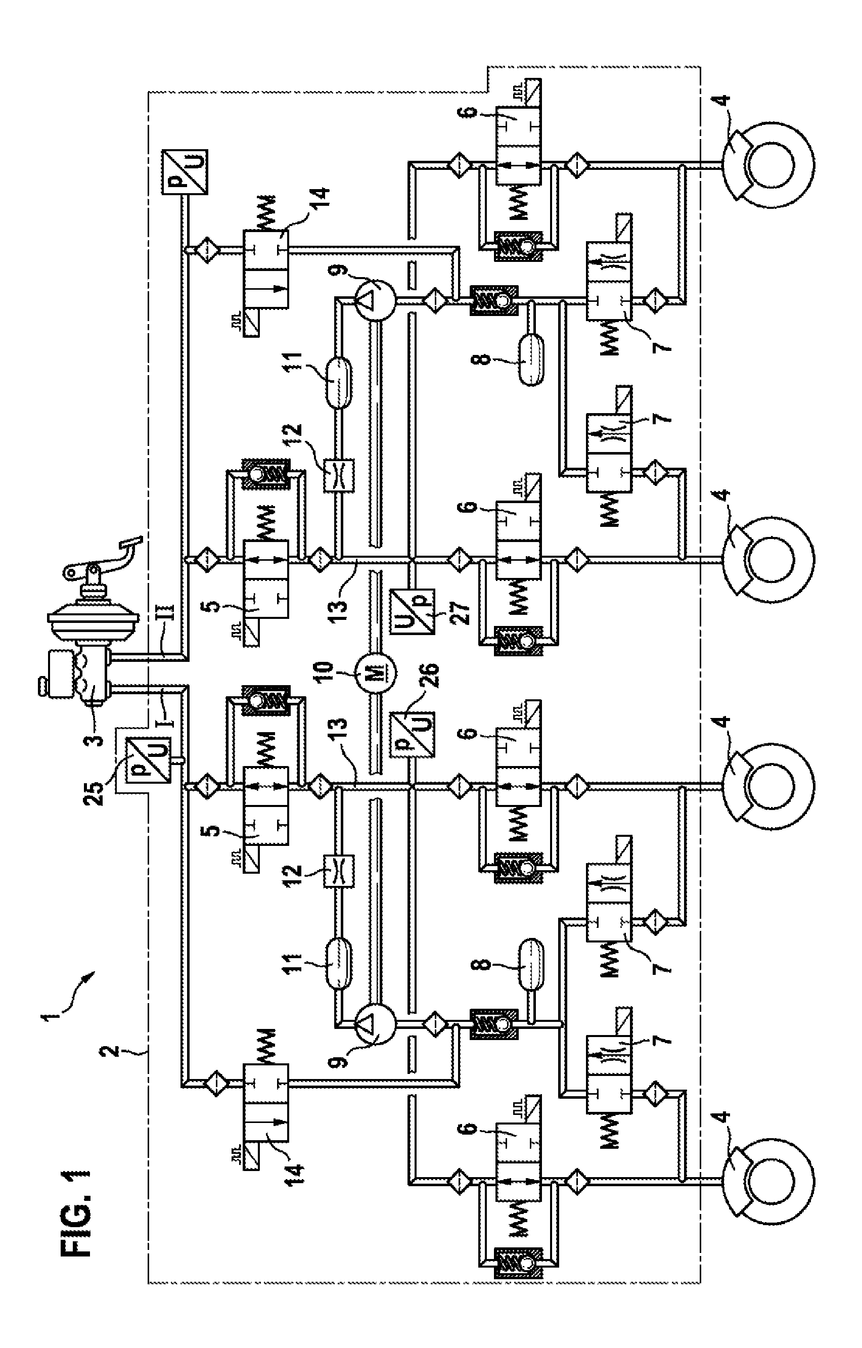 Hydraulic block for a hydraulic assembly of a slip-regulated, hydraulic vehicle brake system, and a hydraulic vehicle brake system