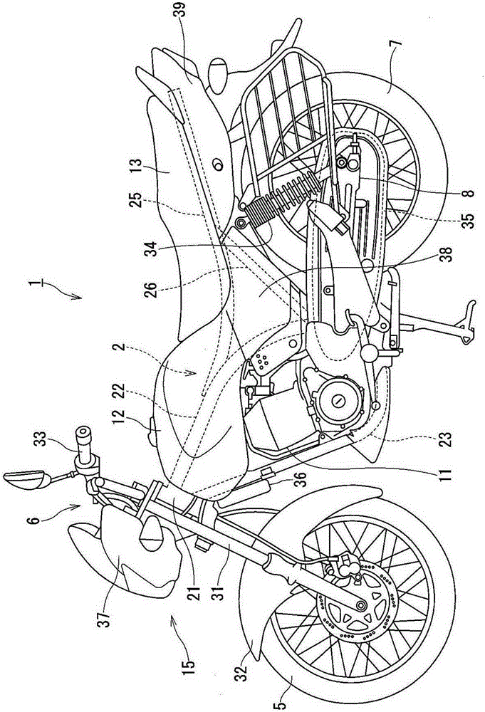 Lubricating oil passageway structure of internal combustion engine