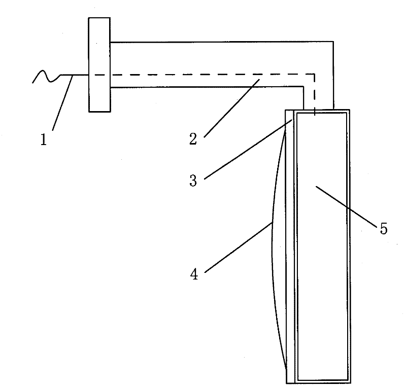 Auto mirror with route identification display screen