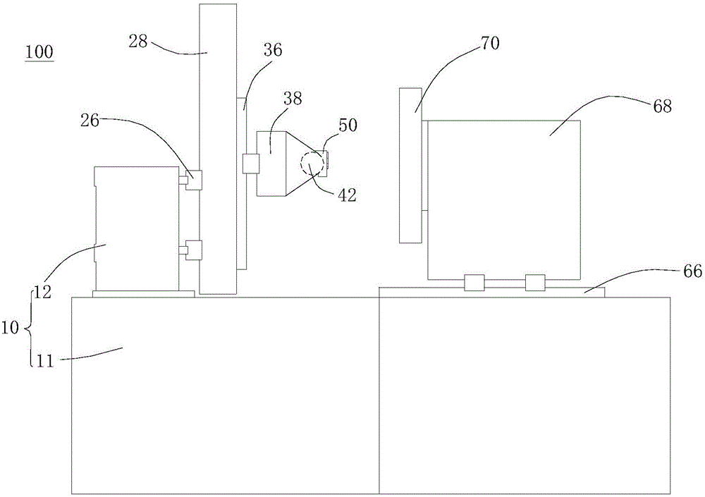 Four-shaft linked horizontal numerical control grinding machine and utilization method thereof