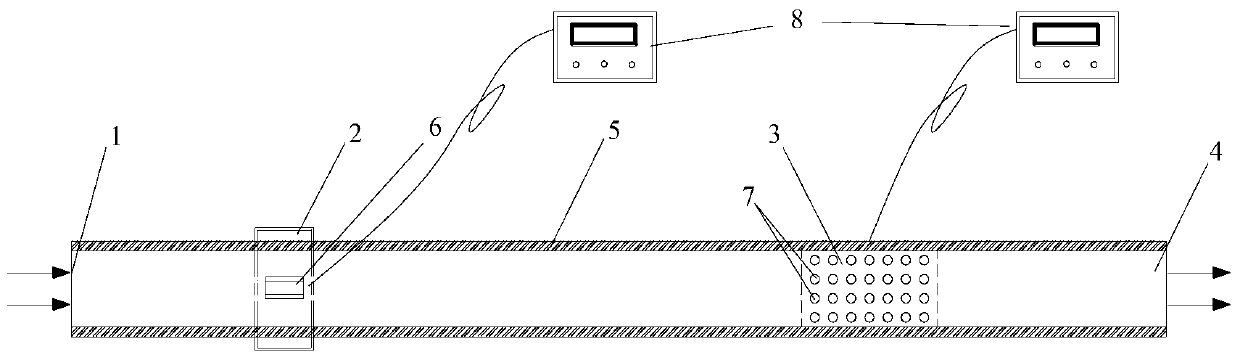 A hydraulic scouring force measuring device and testing method
