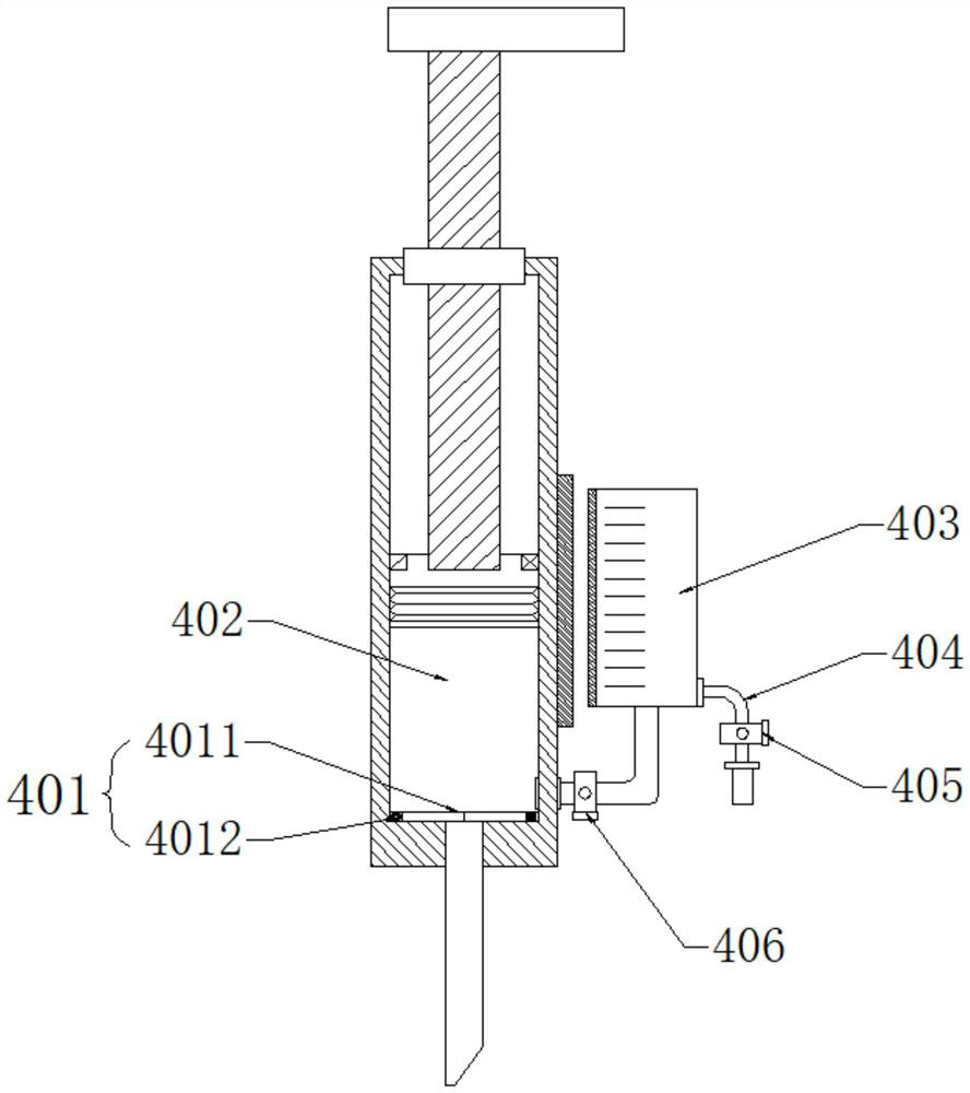 Pleuroperitoneal effusion sampling device