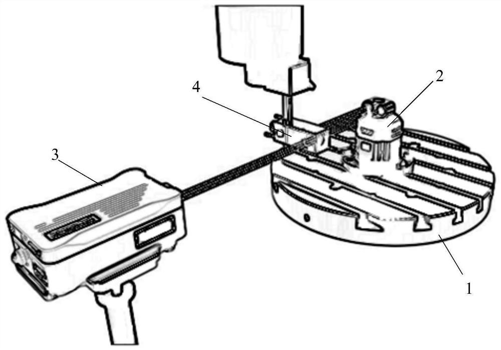 Turntable error identification and compensation method for cylindrical coordinate measuring machine