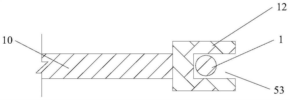 Construction method of cast-in-place reinforced concrete guardrail