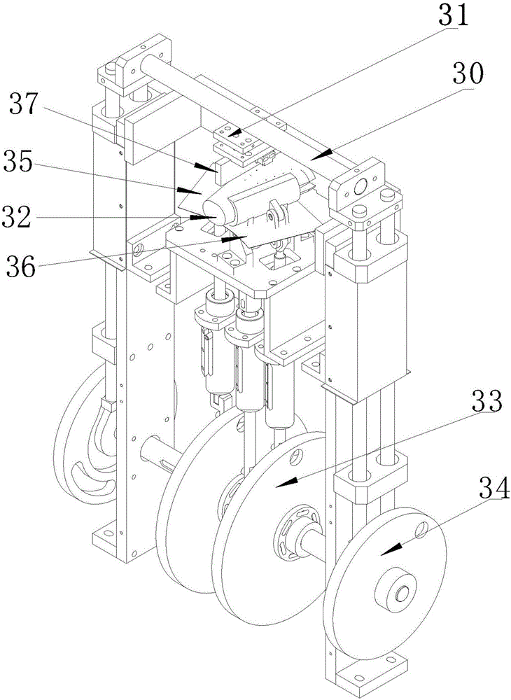 Full-automatic production system for paper containers