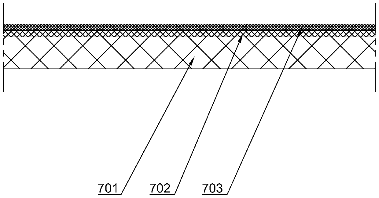 Preparation method and device for ambulance interior trimming panel