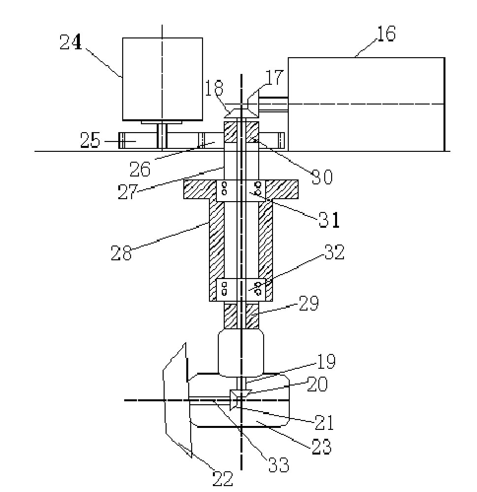 Test device for ocean platform mooring auxiliary power positioning model