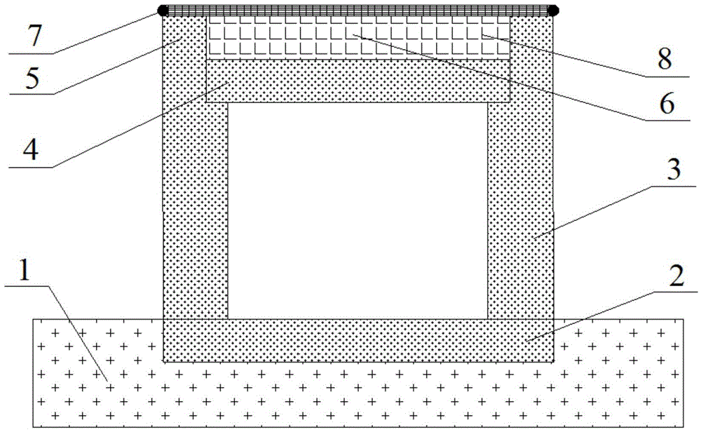 A load-reducing rigid culvert structure