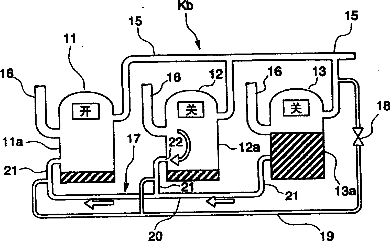 Multi-connection air conditioner oil balancing and gas balancing control device