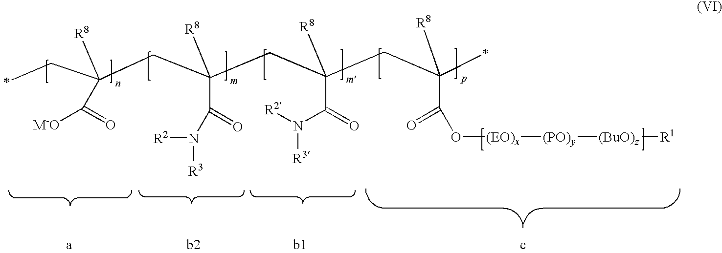 Process for producing polymers having amide and ester groups in the solid state