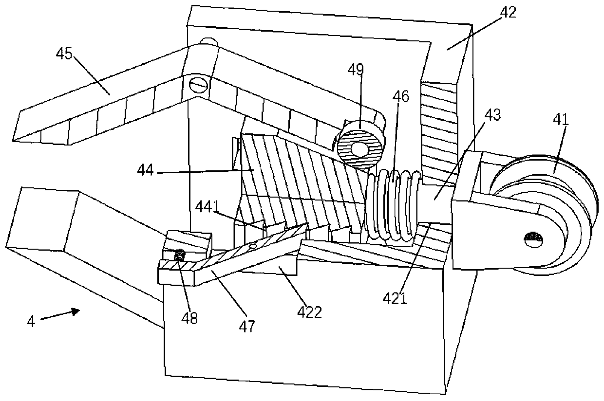 Cargo loading and unloading device