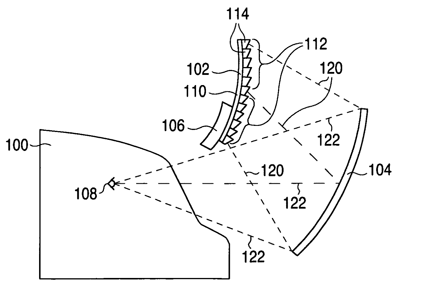 Motion Simulator, Display System, and Light-emissive Structures Typically Using Light-Emitting Diodes
