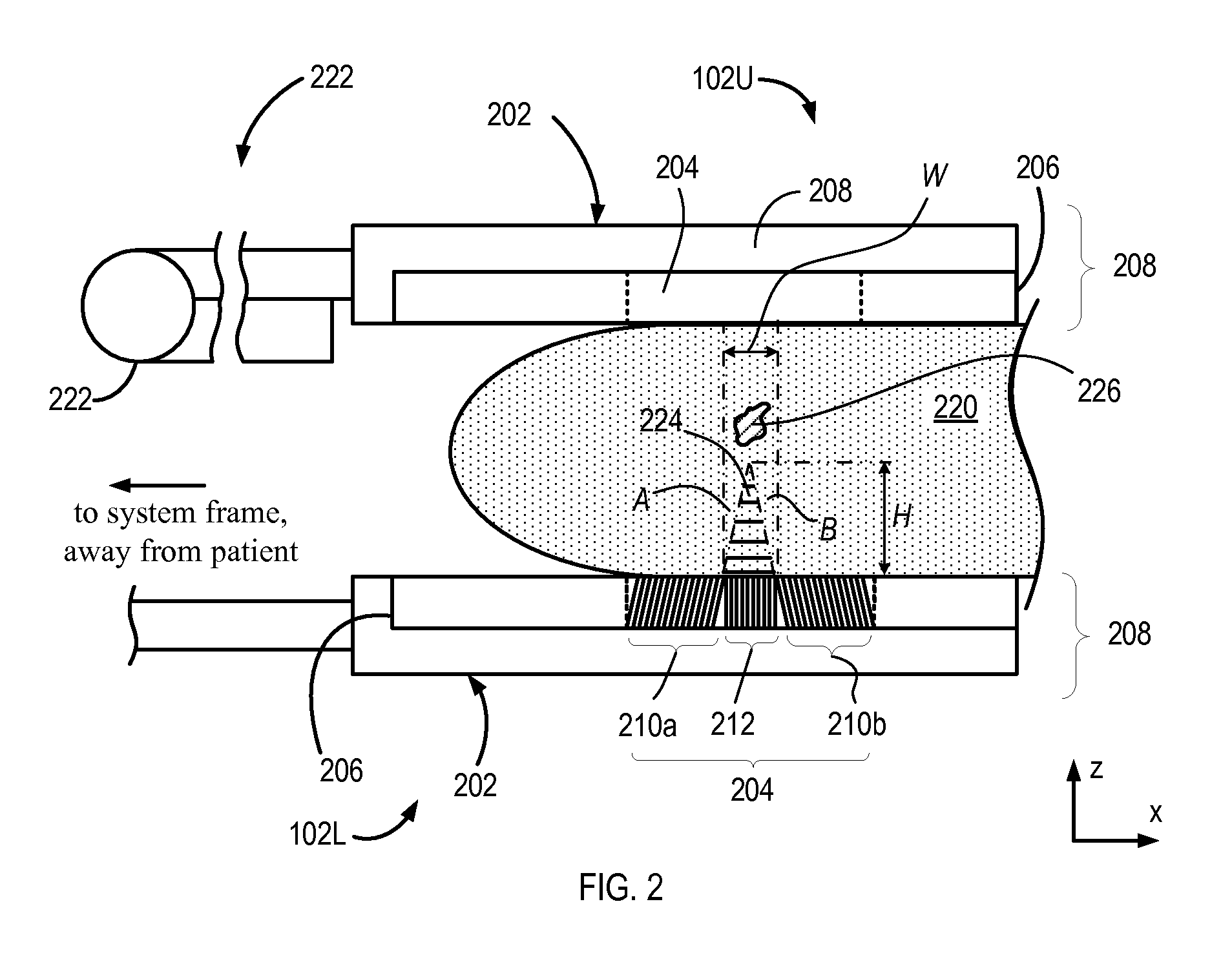 Multi-segment slant hole collimator system and method for tumor analysis in radiotracer-guided biopsy
