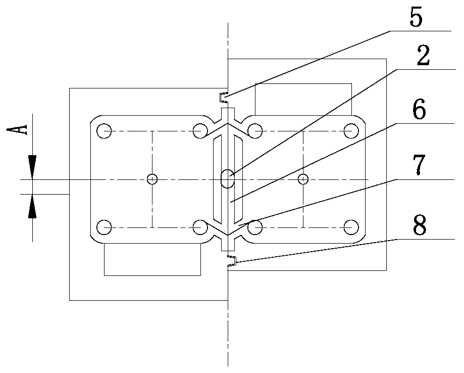 One-box two-casting casting technology of marine diesel engine cylinder cover casting