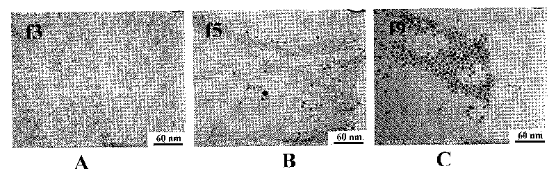 Method for centrifugally separating oil soluble nano particles by organic density gradient