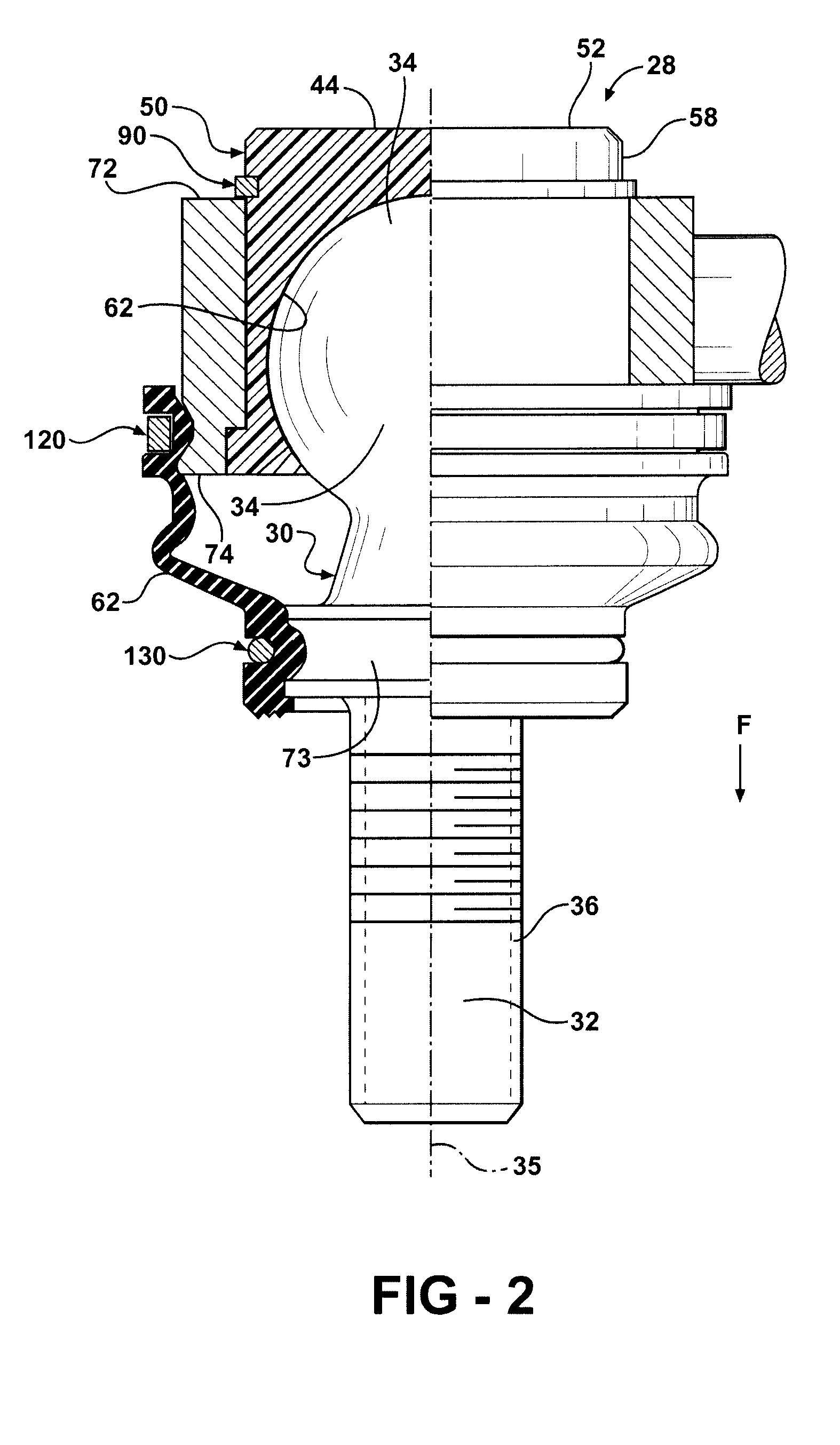 Ball joint assembly and method of making