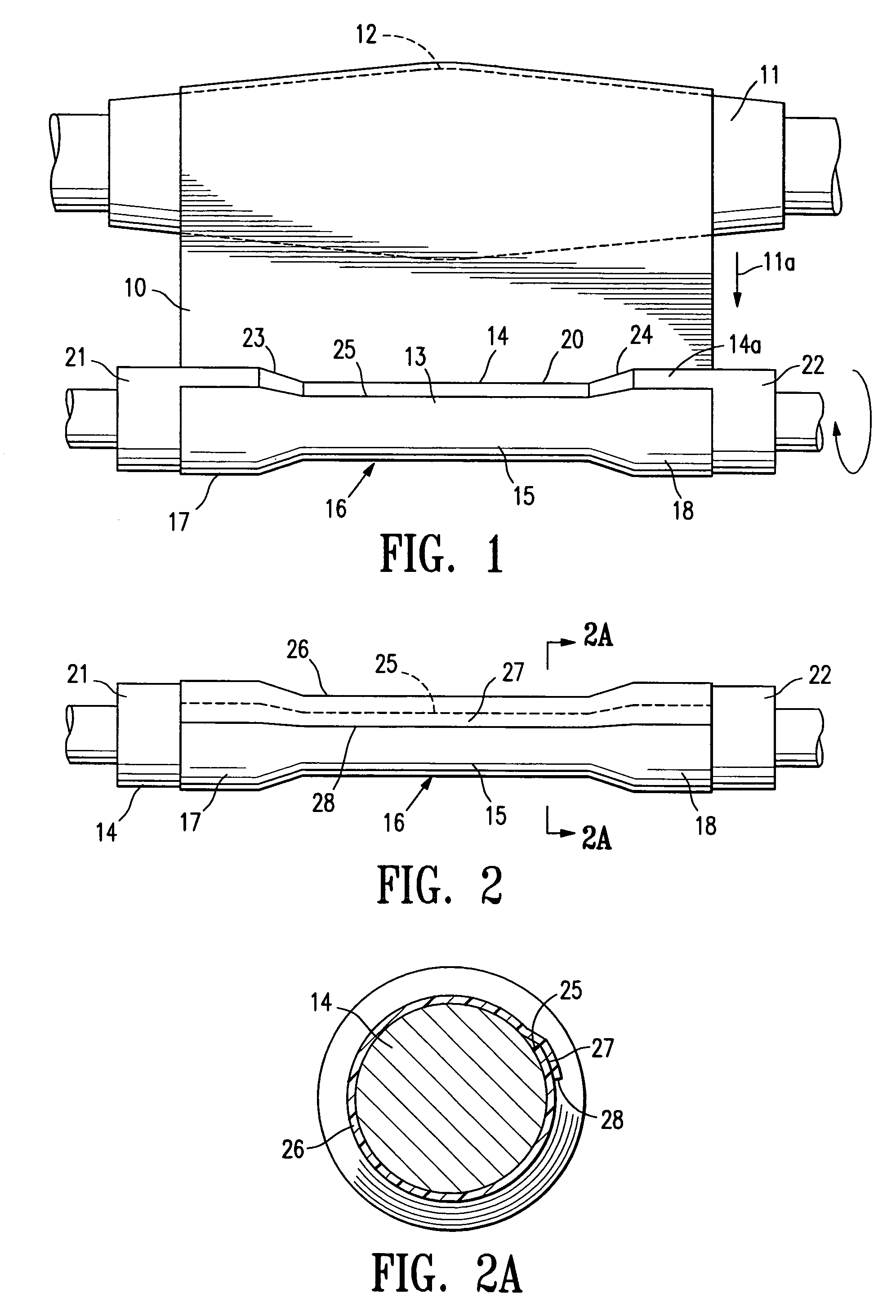 Method for manufacturing an endovascular graft section