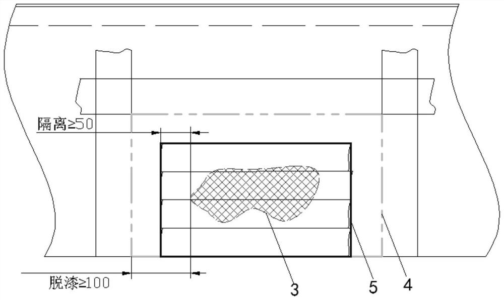 Damage repairing method for single-closed-cavity foam sandwich structure