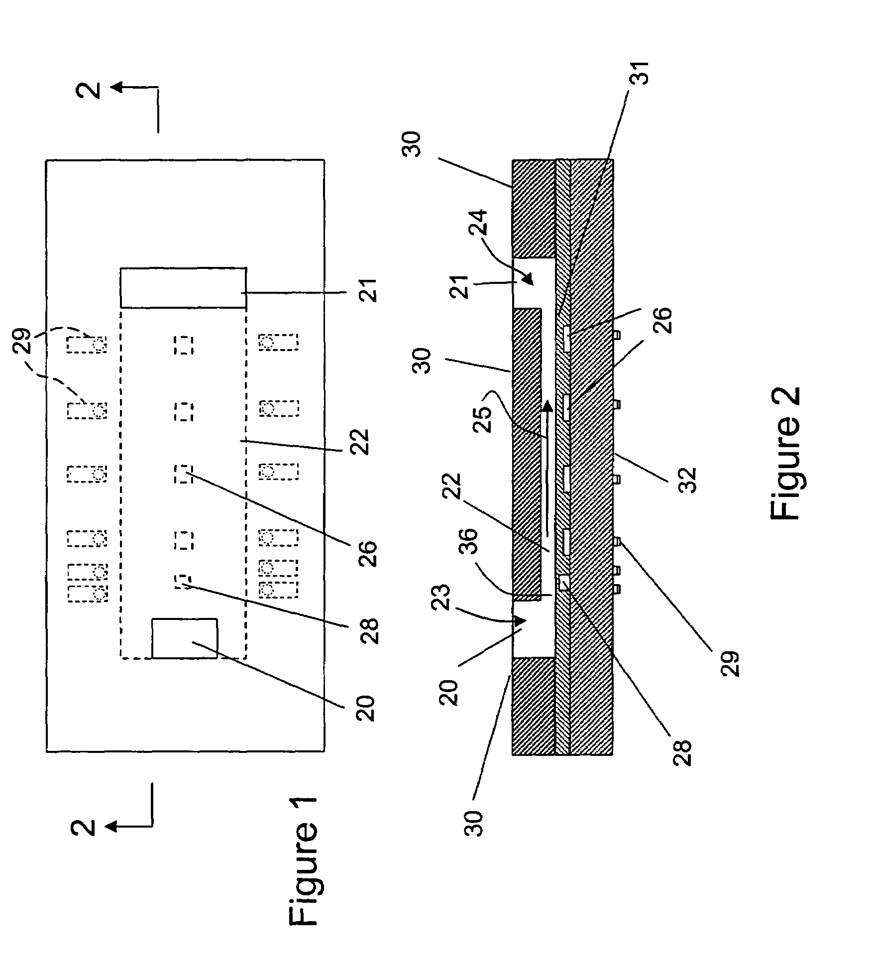 Micro slit viscometer with monolithically integrated pressure sensors