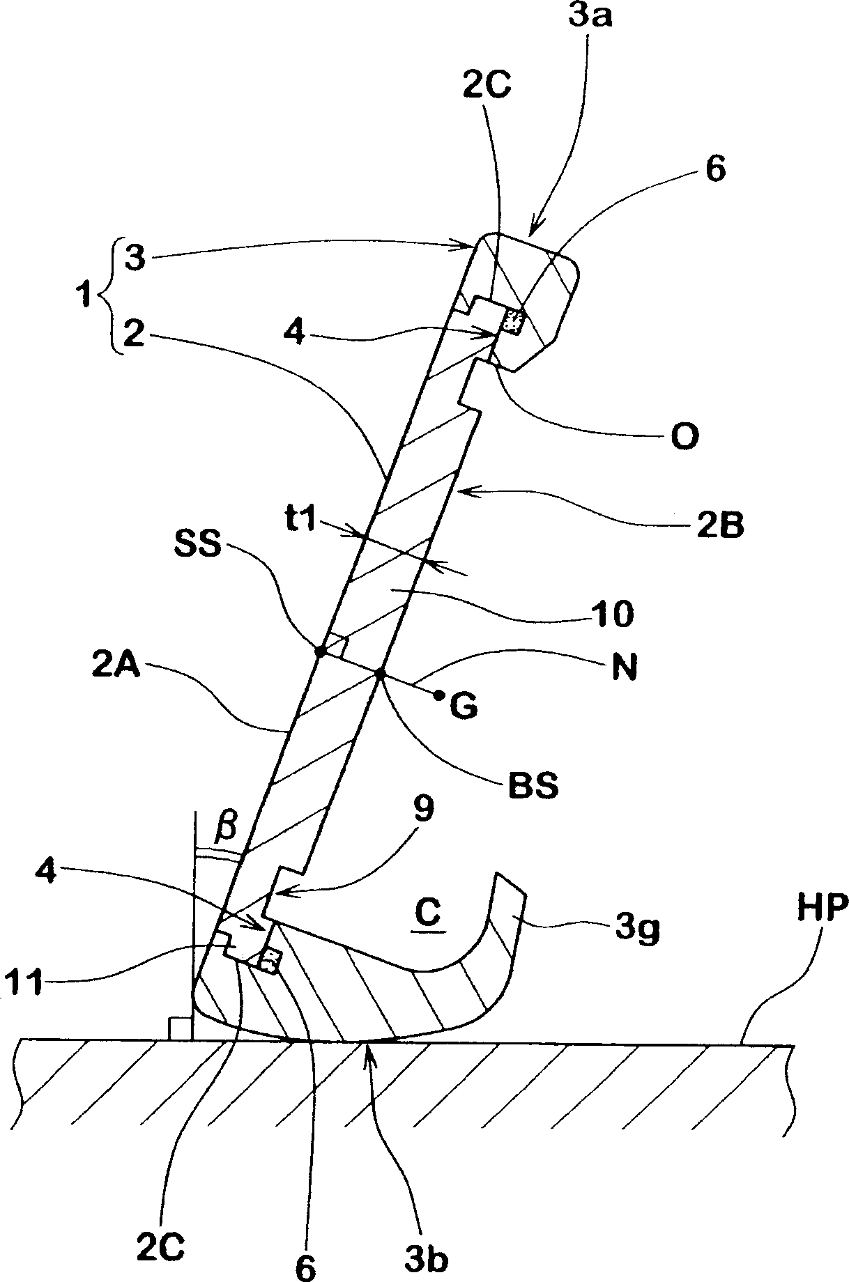 Iron type golf club head