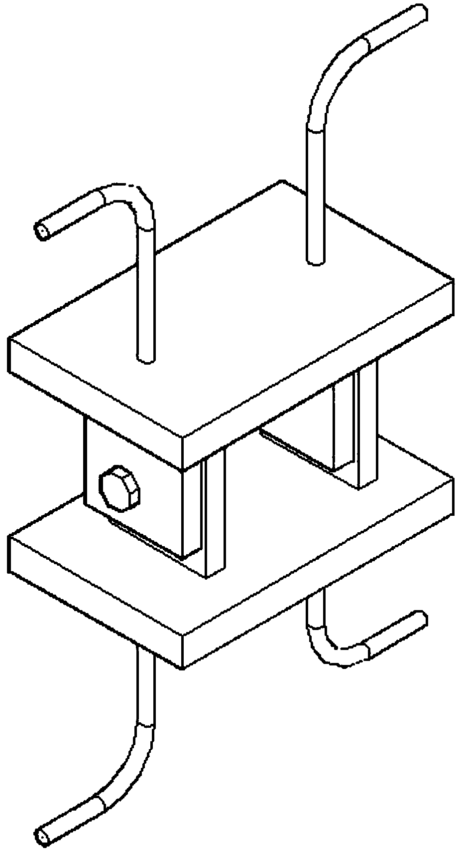 Installation connector for prefabricated building precast wall