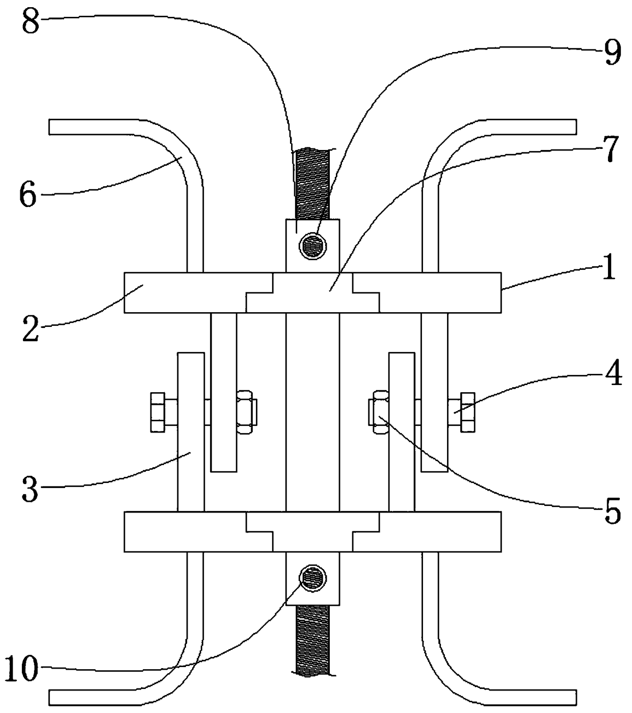 Installation connector for prefabricated building precast wall