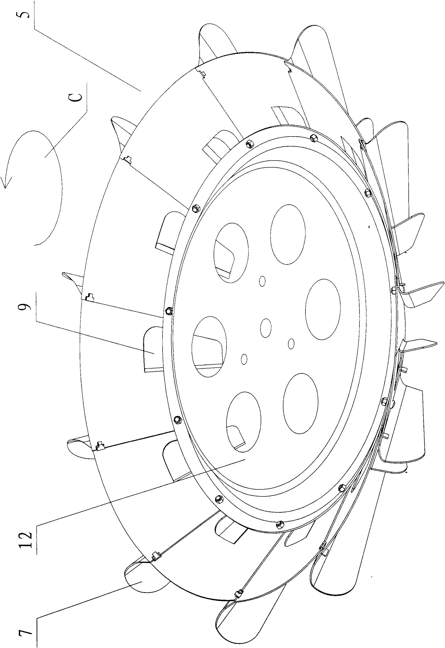 Combined type impeller, manufacturing method and aerator manufactured by using same