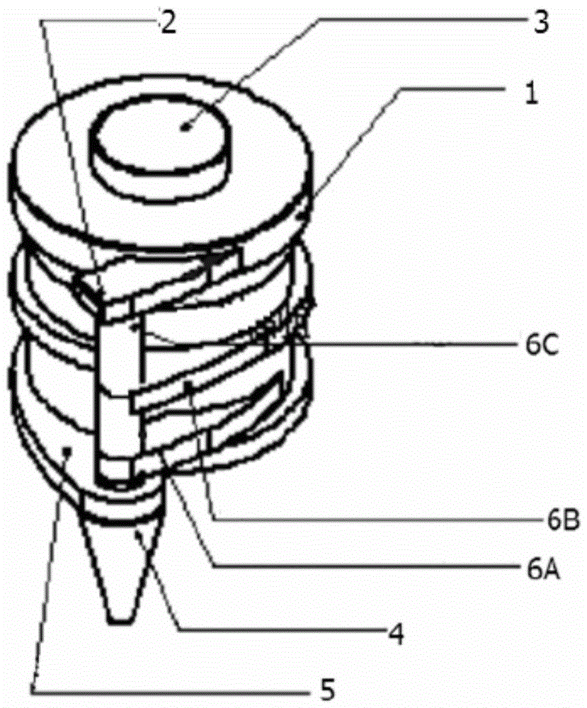 A kind of differential pressure cyclone separator and preparation method thereof