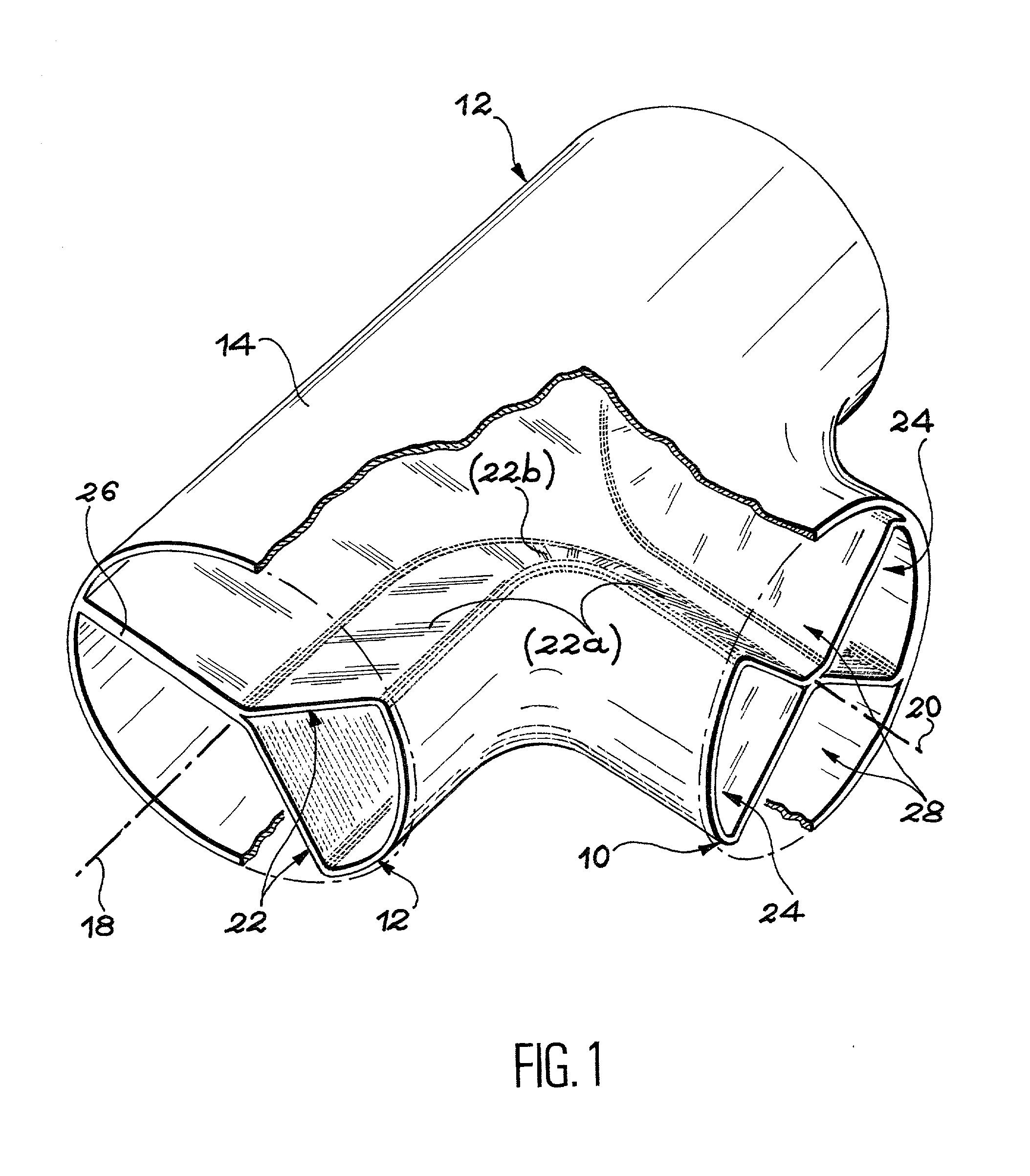 Thin walled compartmented tubular structure and its manufacturing process